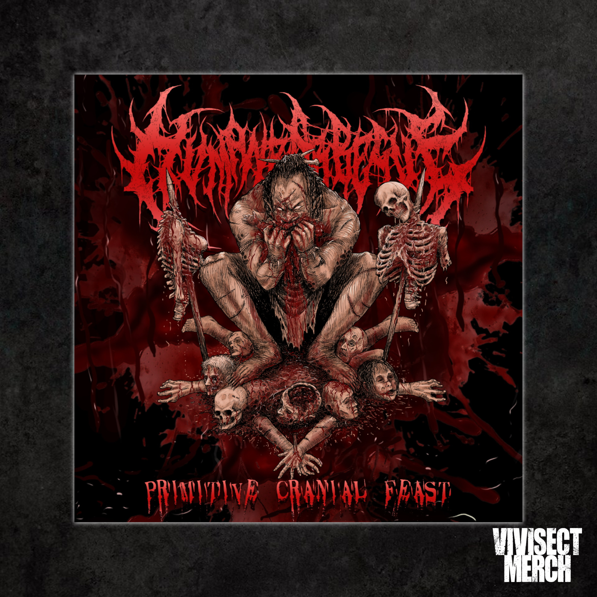 "Human Barbecue - Primitive Cranial Feast" EP