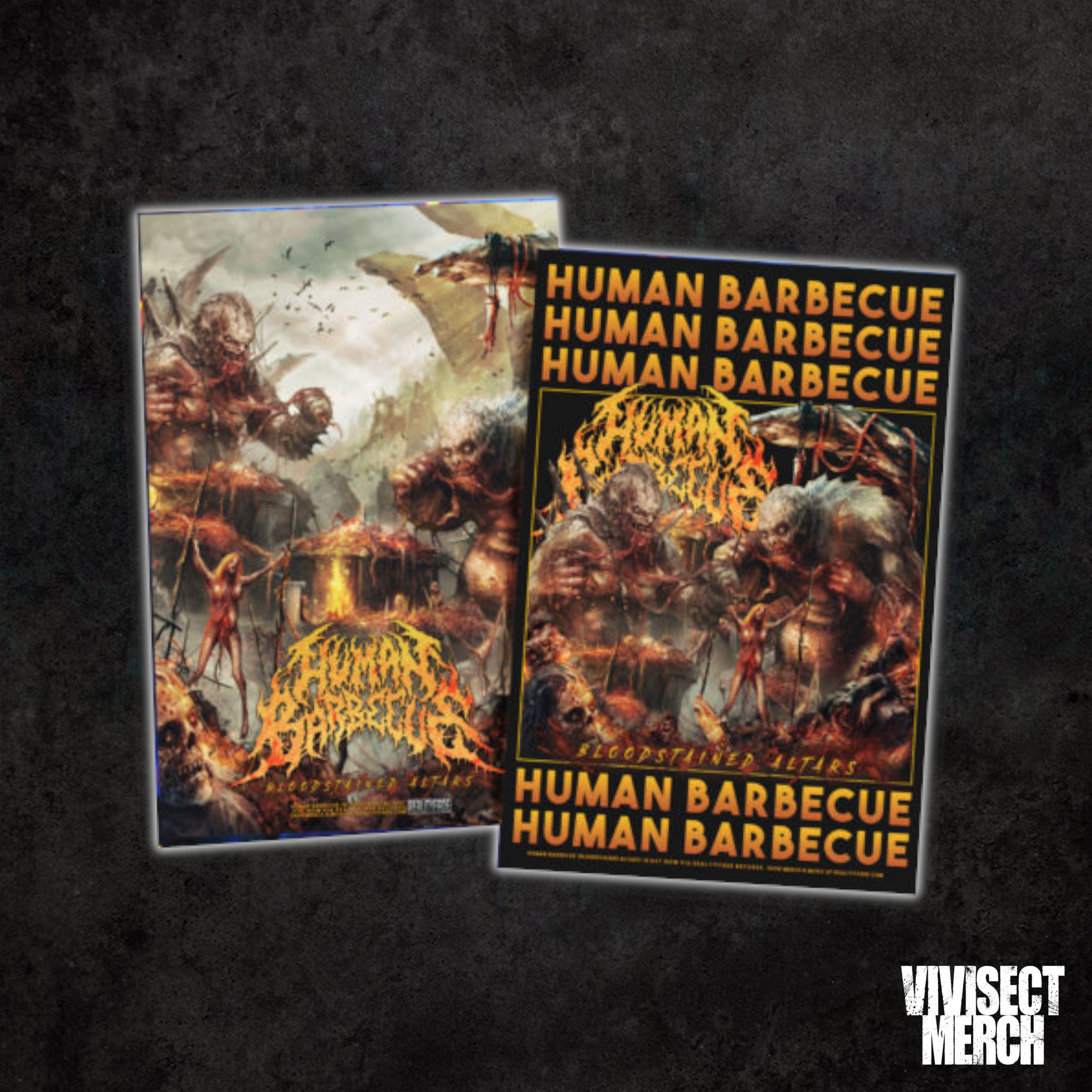 Human Barbecue Double Sized Poster